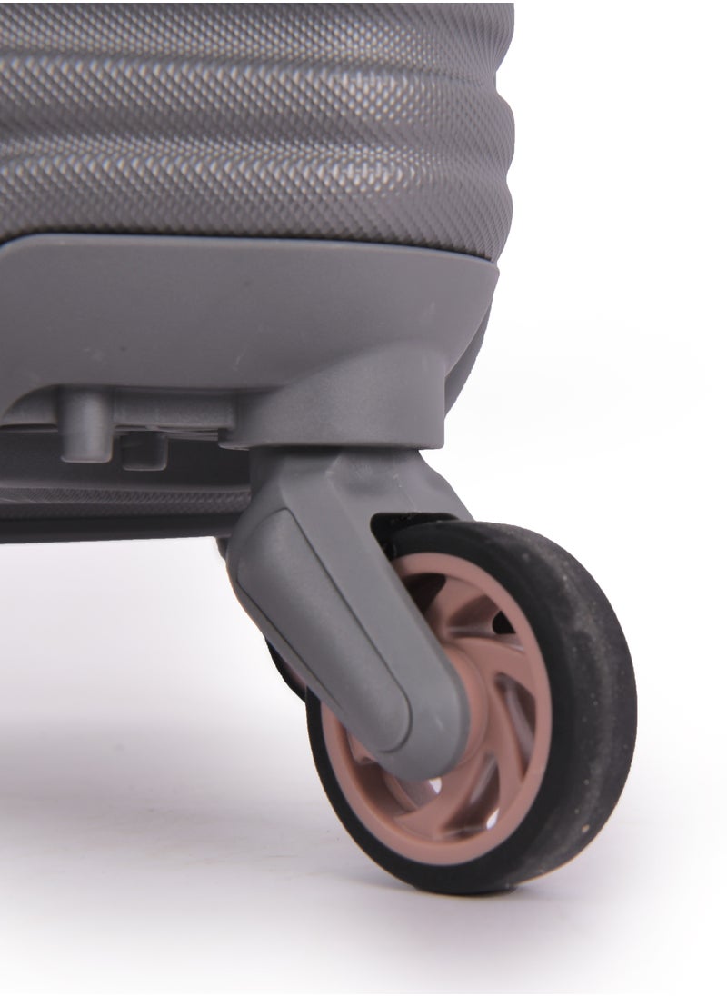 Track - Track Hard Carry On Cabin Luggage ABS Trolley Travel Bag with TSA Lock & Smooth Wheels, Lightweight and Durable, 20 Inch, HK222-20 - Image 1
