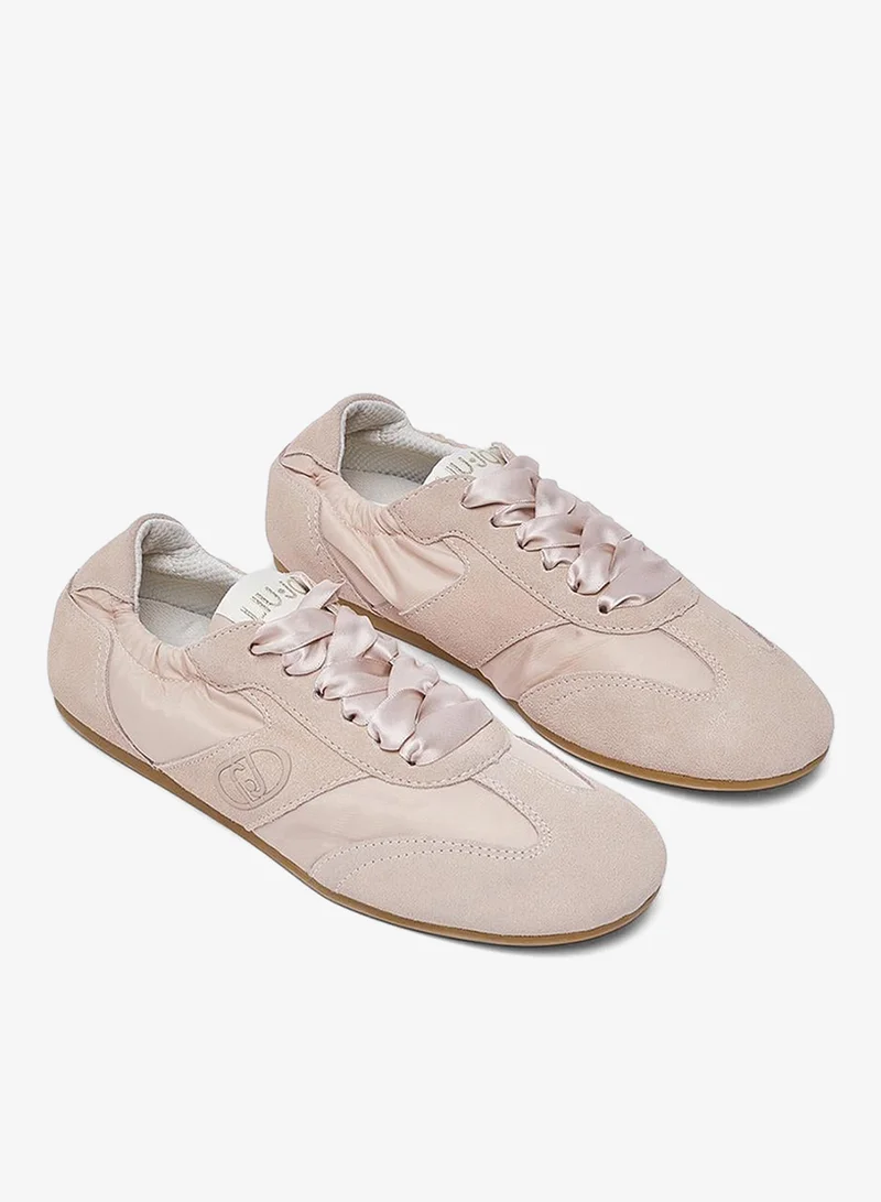 Liu Jo Light suede and nylon sneakers