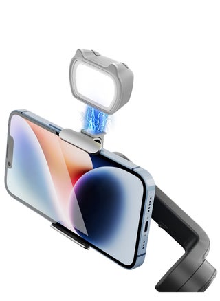 Fill Light for DJI OSMO SE/Insta360 Flow with Three Modes and Adjustable Brightness, Portable Magnetic Mini Cute LED Insta360 Flow, Video Recording - pzsku/Z724B0DFAC565C571D709Z/45/_/1734847797/7a499e84-b544-4c0a-9d52-03d1f1a6c7e1