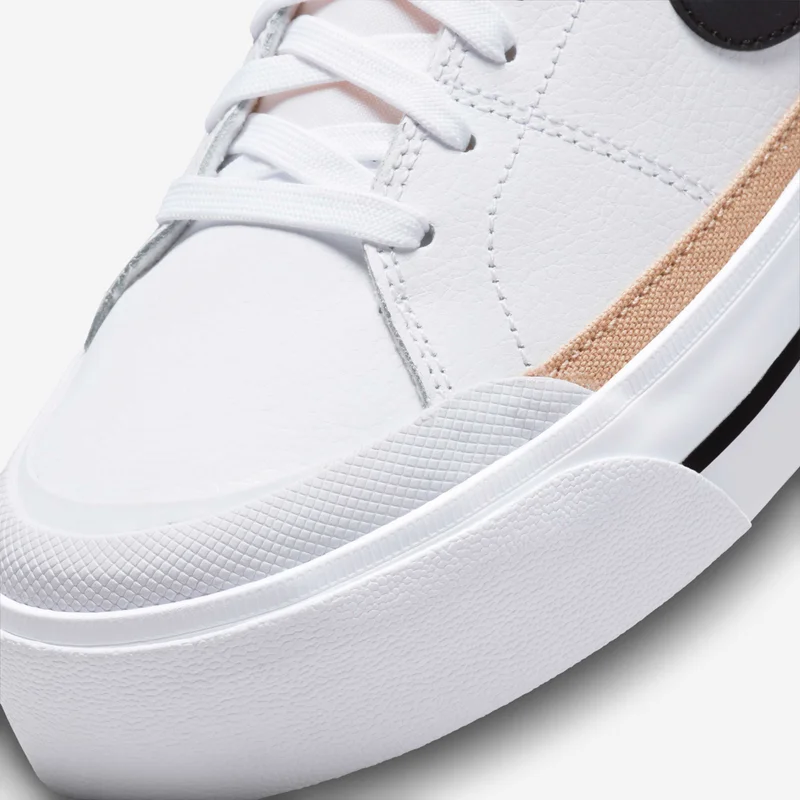 Nike White Women's Court Legacy Lift Shoes for Women | Best Price UAE