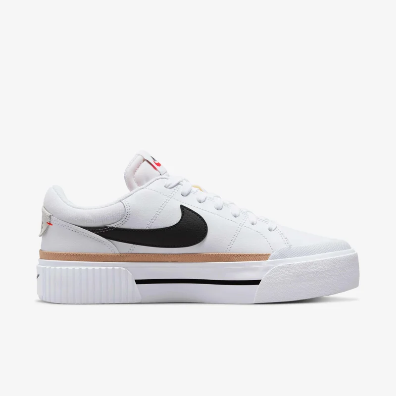 Nike White Women's Court Legacy Lift Shoes for Women | Best Price UAE