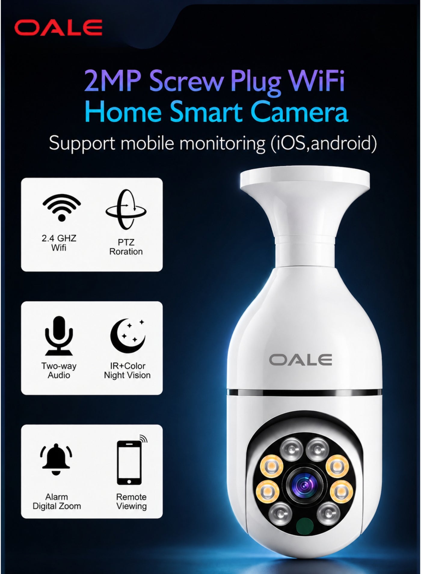 OALE OALE Ihome 02 Screw Plug Z724B26D3D42443F19AF6Z