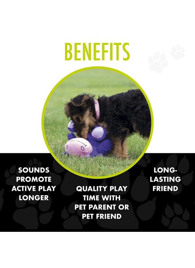 Hero Hero Chuckles, Plush Squeaky Dog Toy, Durable Stuffed Animal with 3 in 1 Squeaker  - Image 5