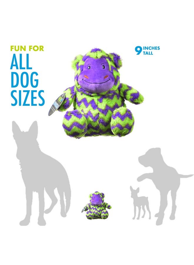 Hero Hero Chuckles, Plush Squeaky Dog Toy, Durable Stuffed Animal with 3 in 1 Squeaker  - Image 3