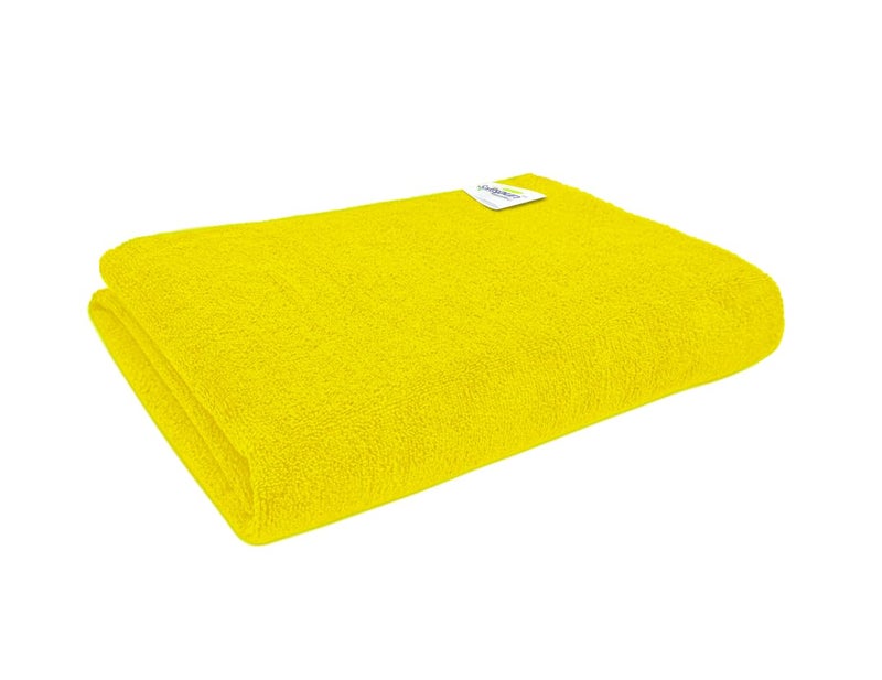 SOFTSPUN Microfiber Gym & Sports Towels for Men & Women 1pcs Yellow 340 GSM 60X120cms Fast Drying Super Absorbent Lightweight & Ultra Compact Sweat Towels for Working Out Camping Hiking Travel. - Image 1