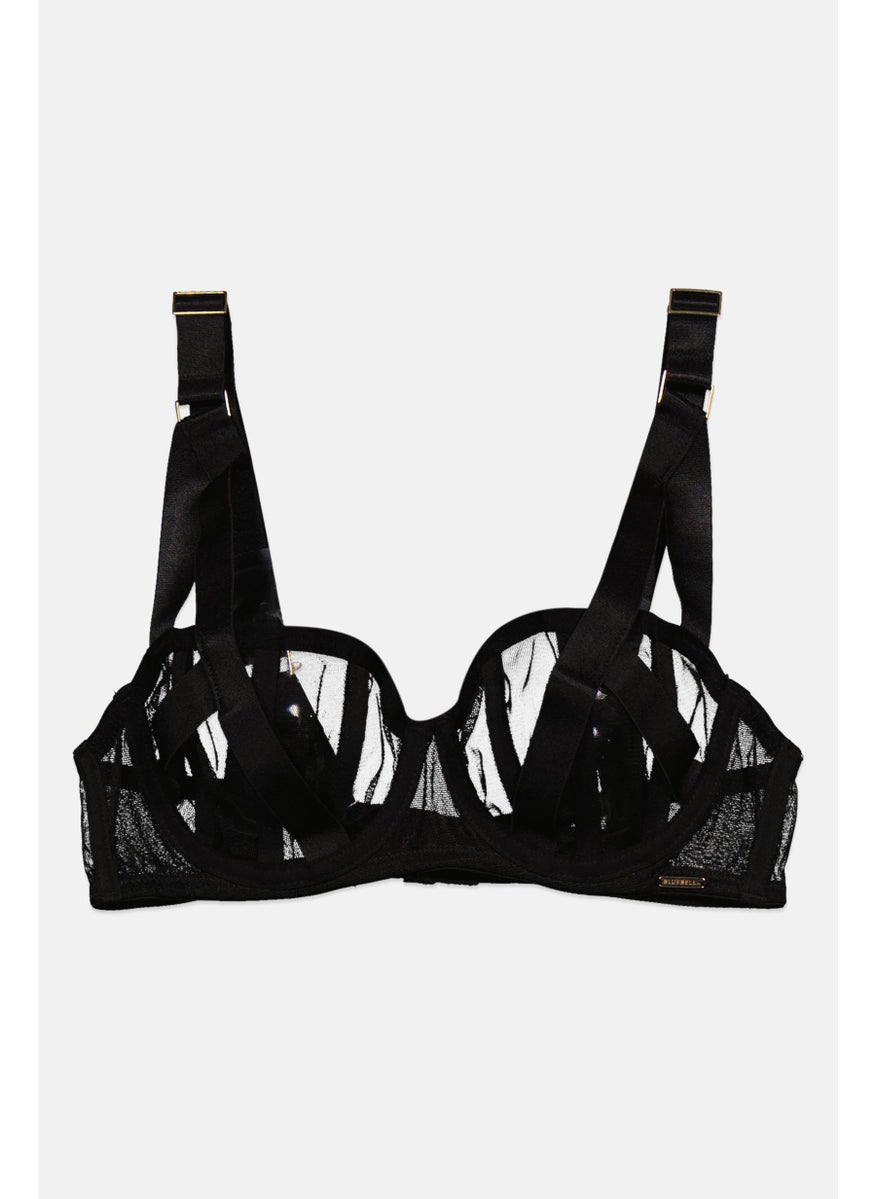 BLUEBELLA Women Non Padded Underwire Bra, Black  - Image 1