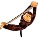 ArtCreativity Long Arm Plush Monkey 23 Inch Hanging Monkey with Connectable Limbs Ultra Soft and Huggable Stuffed Animal for Kids Cute Home and Nursery Dcor Best Birthday Gift Idea - Image 2