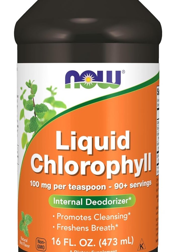 Now Foods Liquid Chlorophyll - Mint Flavor - Image 1
