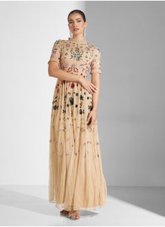 Frock and Frill Embellished Maxi Dress  - Image 4