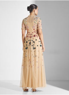 Frock and Frill Embellished Maxi Dress  - Image 2