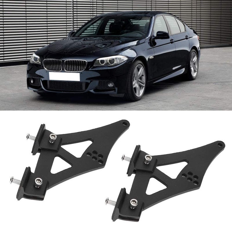Akozon 5" Universal Car CNC Aluminum Alloy Rear Wing Trunk Mount Spoiler Legs Brackets - Image 4