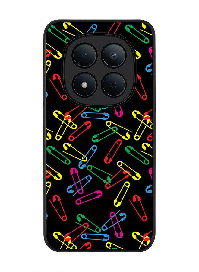 For Xiaomi Redmi Note 15 Pro 5G Case,Slim fit Camera Protection, Shockproof Thin Phone cover  - Safety Pins