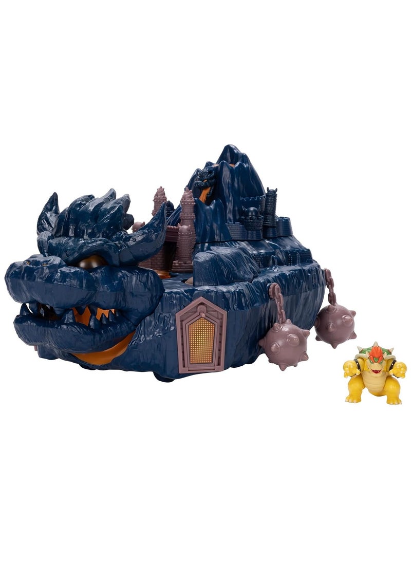 Jakks Pacific The Super Mario Bros. Movie Bowser's Island Castle Playset  - Image 4