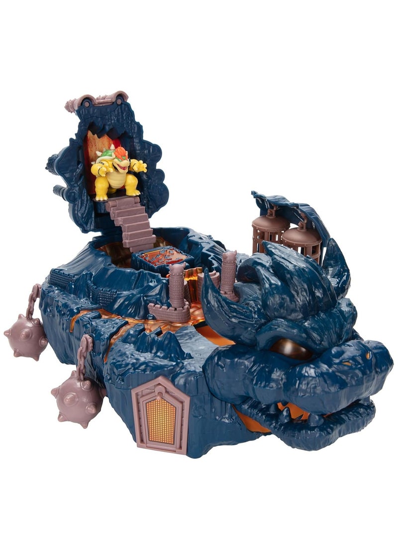 Jakks Pacific The Super Mario Bros. Movie Bowser's Island Castle Playset  - Image 5
