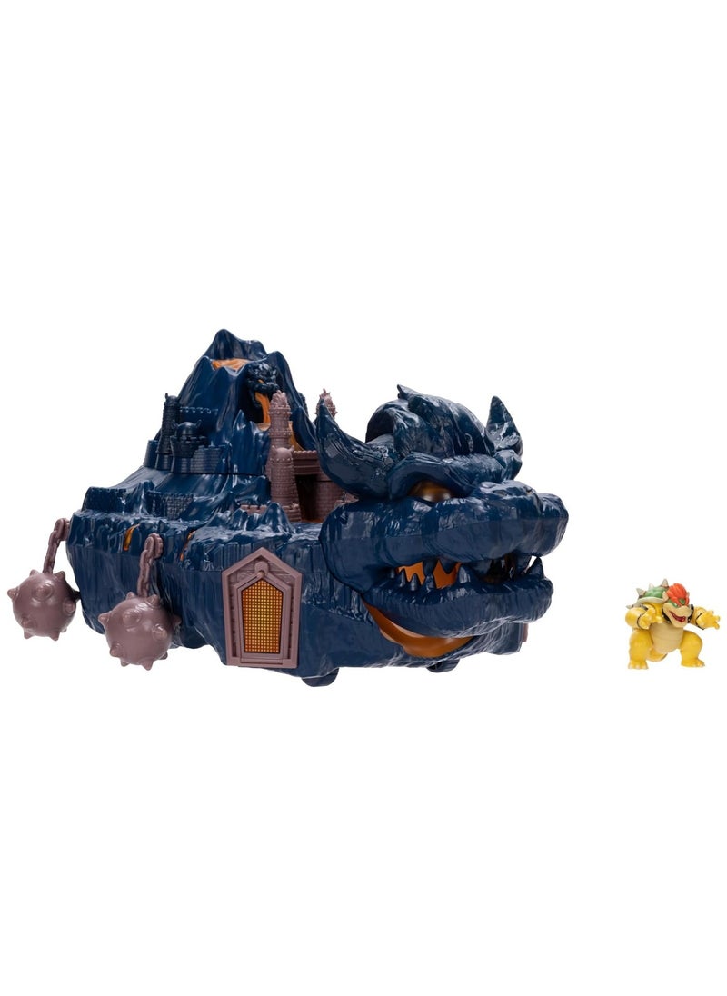 Jakks Pacific The Super Mario Bros. Movie Bowser's Island Castle Playset  - Image 2