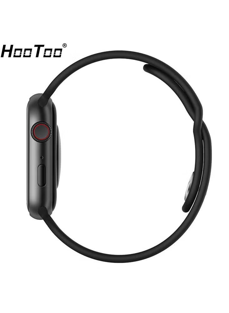 هوتو ساعة Hootoo se pro smart series بشحن لاسلكي وقياس دقات القلب ودرجة الحرارة واستقبال المكالمات والرسائل - Image 2