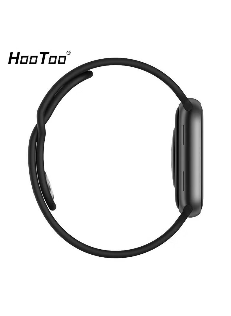 هوتو ساعة Hootoo se pro smart series بشحن لاسلكي وقياس دقات القلب ودرجة الحرارة واستقبال المكالمات والرسائل - Image 3
