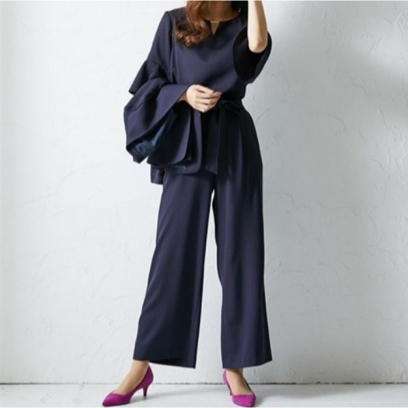 Multiplication Suit Jacket 2024 Summer Small Casual Elegant Workwear Loose Lace-Up Professional Suit Three - Image 3