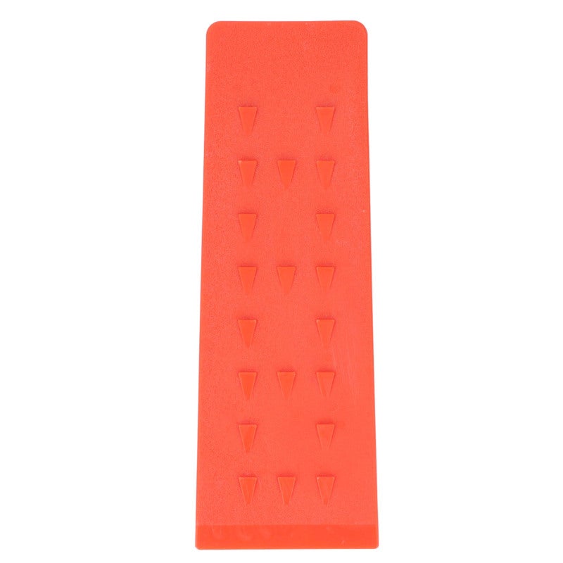Felling Wedge: Orange High-strength Plastic - Serrated Barbs For Secure Hold Tree Felling Wedge For Professional Logging And DIY Enthusiasts - Image 3