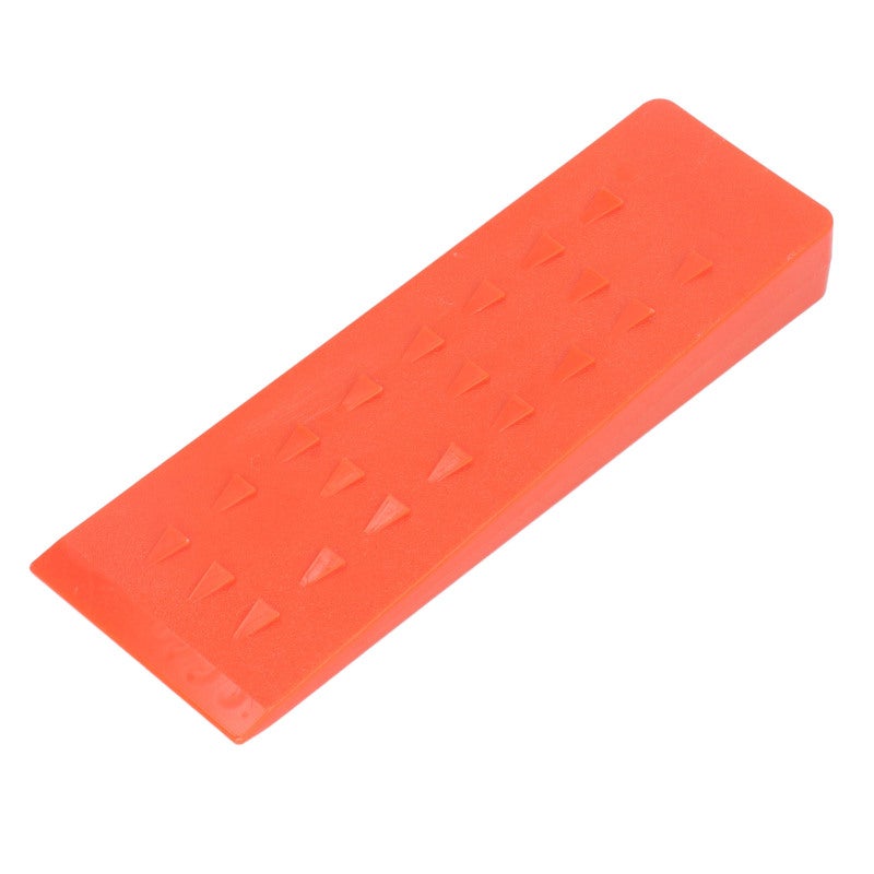 Felling Wedge: Orange High-strength Plastic - Serrated Barbs For Secure Hold Tree Felling Wedge For Professional Logging And DIY Enthusiasts - Image 4
