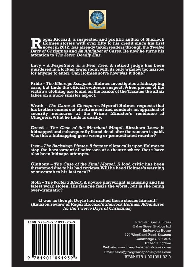 Sherlock Holmes and the Seven Deadly Sins: Seven new stories from the notes of John H. Watson  - Image 2