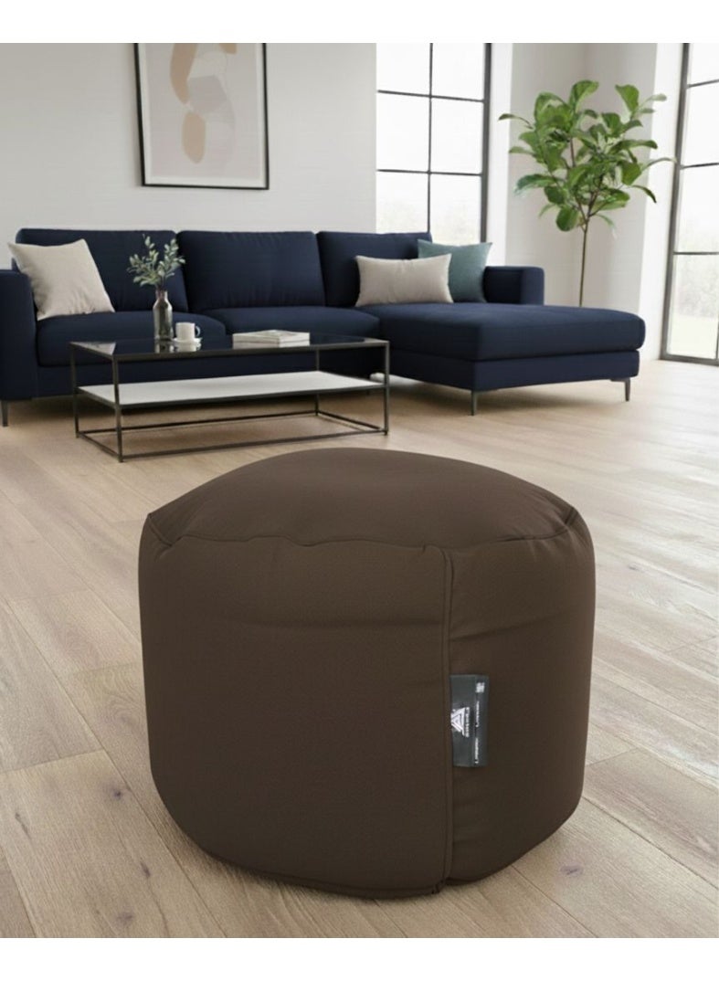 alharmayn Yorry Bean Bag Chairs Plain Sabia Brown