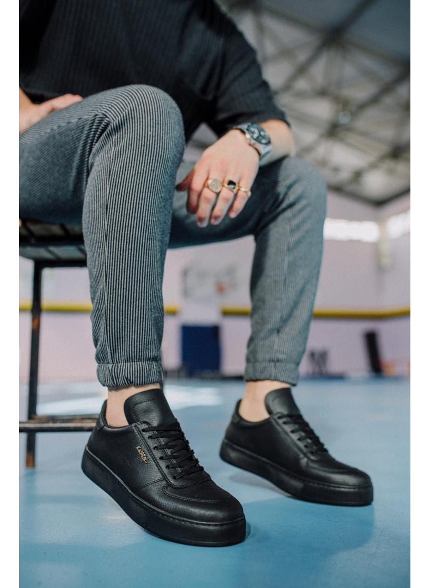 KnACK - Casual Shoes 666 Black (Black Sole) - Image 1