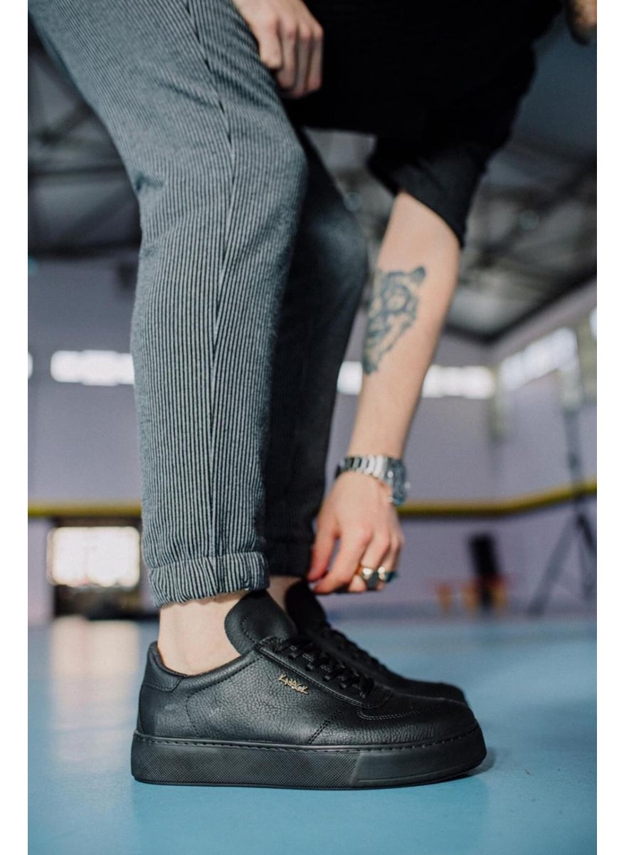 KnACK - Casual Shoes 666 Black (Black Sole) - Image 1