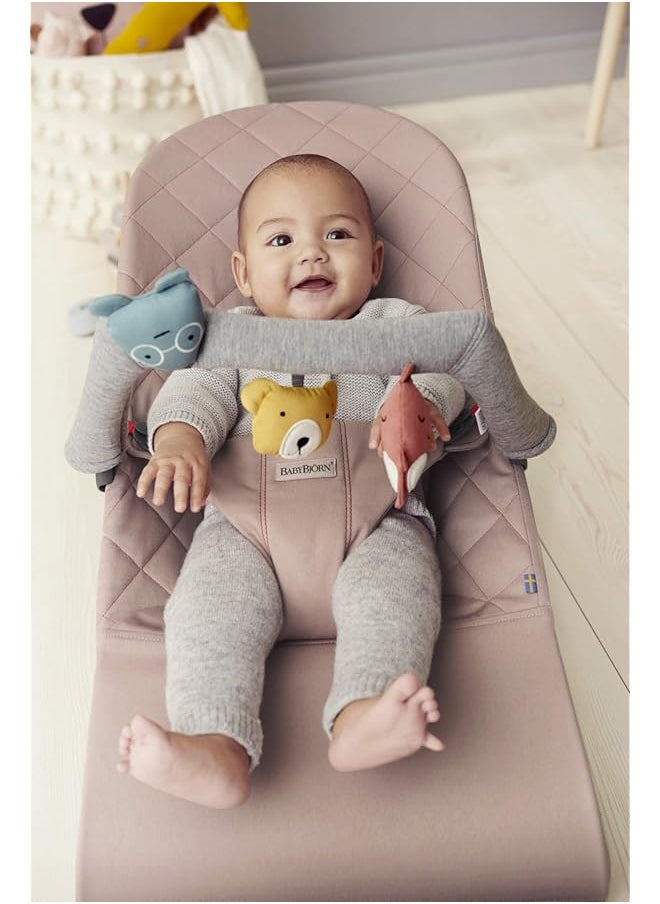 BABYBJORN - Toy For Bouncer Soft Friends 1 Count Pack Of 1 - Image 1