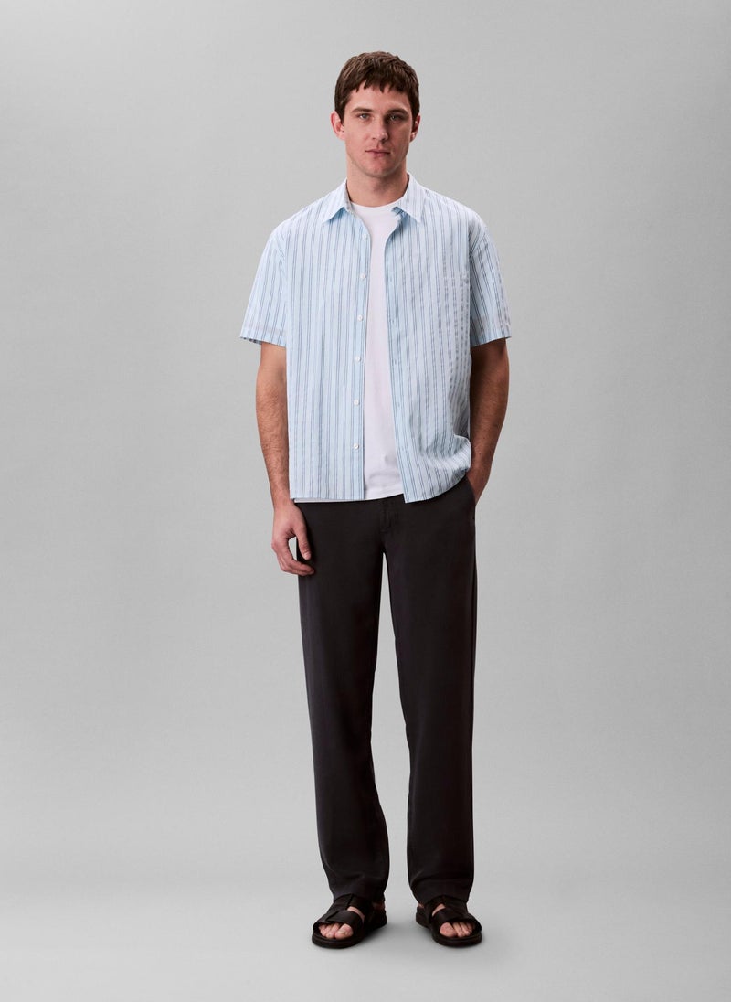 كالفن كلاين قميص قطن بنقوش - Image 5