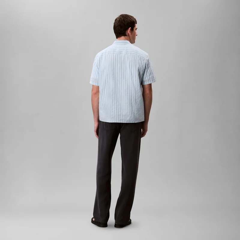 CALVIN KLEIN Textured Cotton Shirt