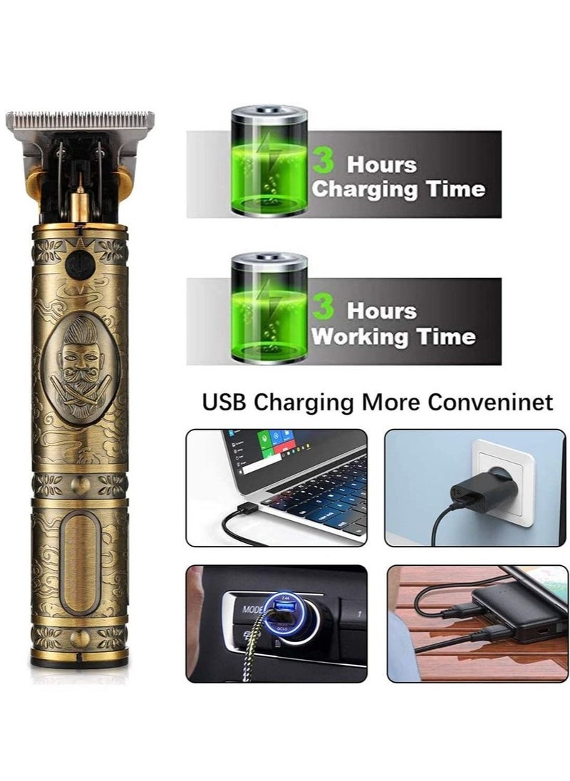 ELTRAZONE Mens Clipper Cordless Hair Clippers, Razor Electric Professional Beard Trimmer Grooming Shaving Machine Self Hair Cutting Haircut Trimmers Cutter - Image 3