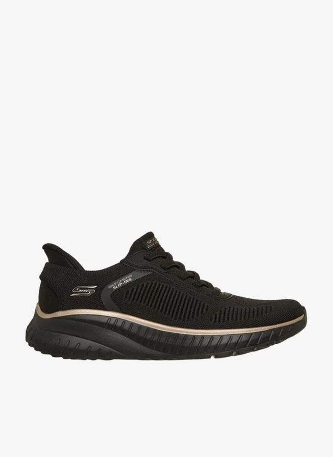 SKECHERS Women Bobs Squad Chaos Slip-On Sports Shoes