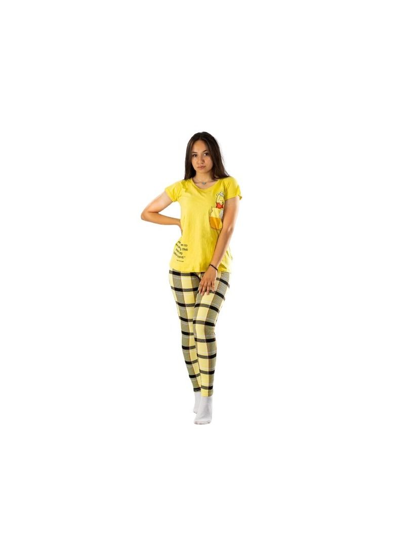 Pajamas for women, Al-Sharnoubi, yellow