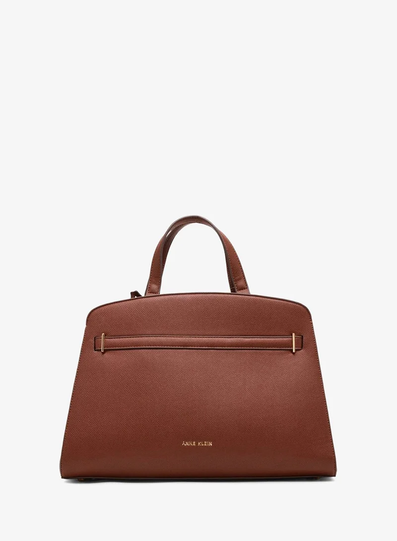 ANNE KLEIN  Anne Klein Logo Detail Satchel Bag for Women | Best Price UAE