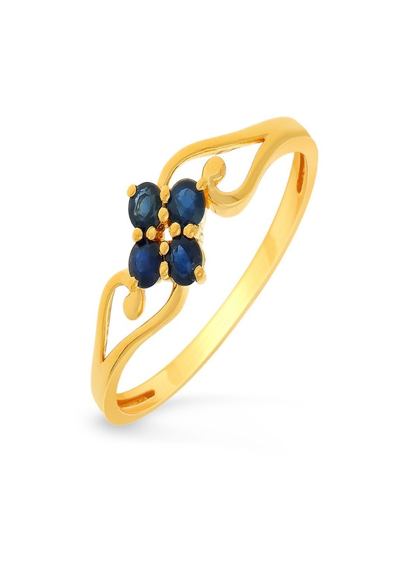 Malabar Gold and Diamonds Malabar Gold and Diamonds 22 Carat 916 Purity Gemstone Ring PNAFNC112RN1Y13  - Image 1