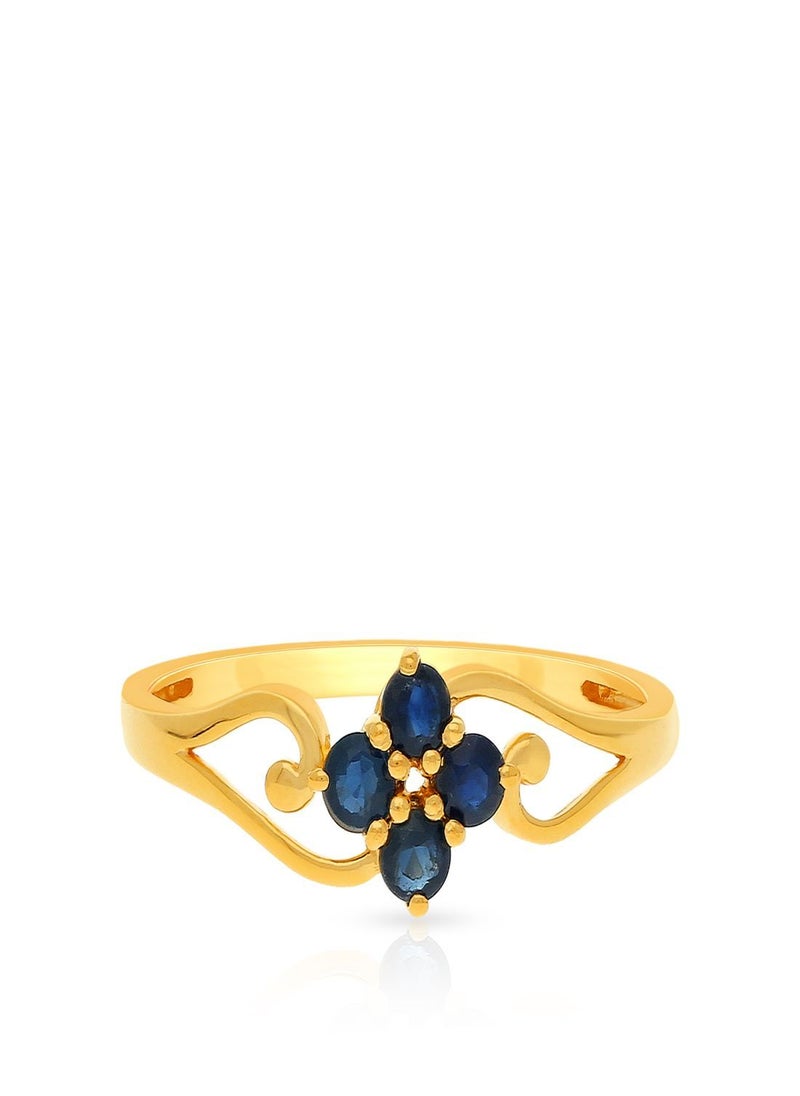 Malabar Gold and Diamonds Malabar Gold and Diamonds 22 Carat 916 Purity Gemstone Ring PNAFNC112RN1Y13  - Image 2