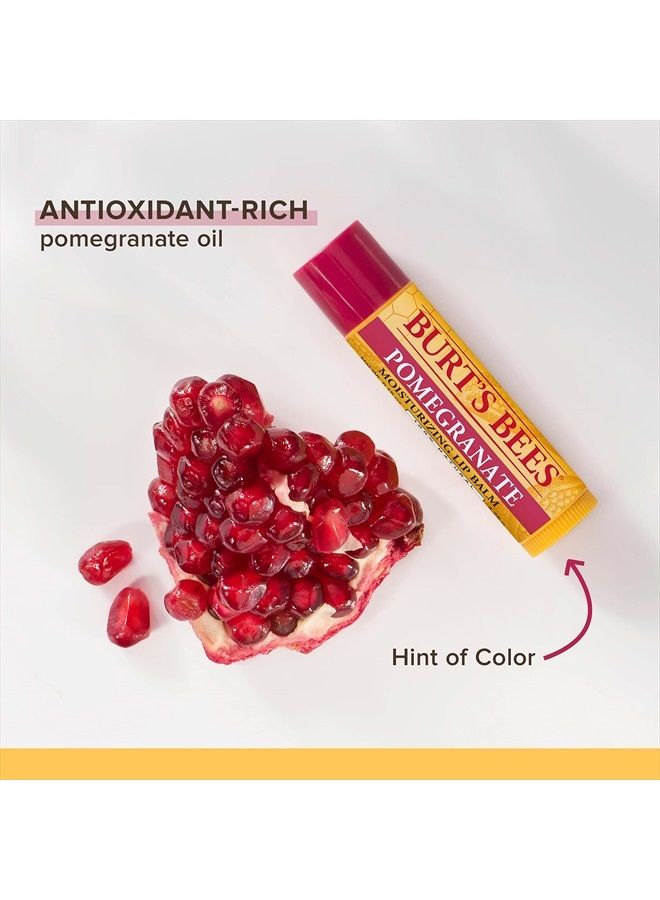 Burt's Bees Lip Balm Easter Basket Stuffers, Moisturizing Lip Care, All Natural, Original Beeswax with Vitamin E & Peppermint Oil (4 Pack) - Image 2