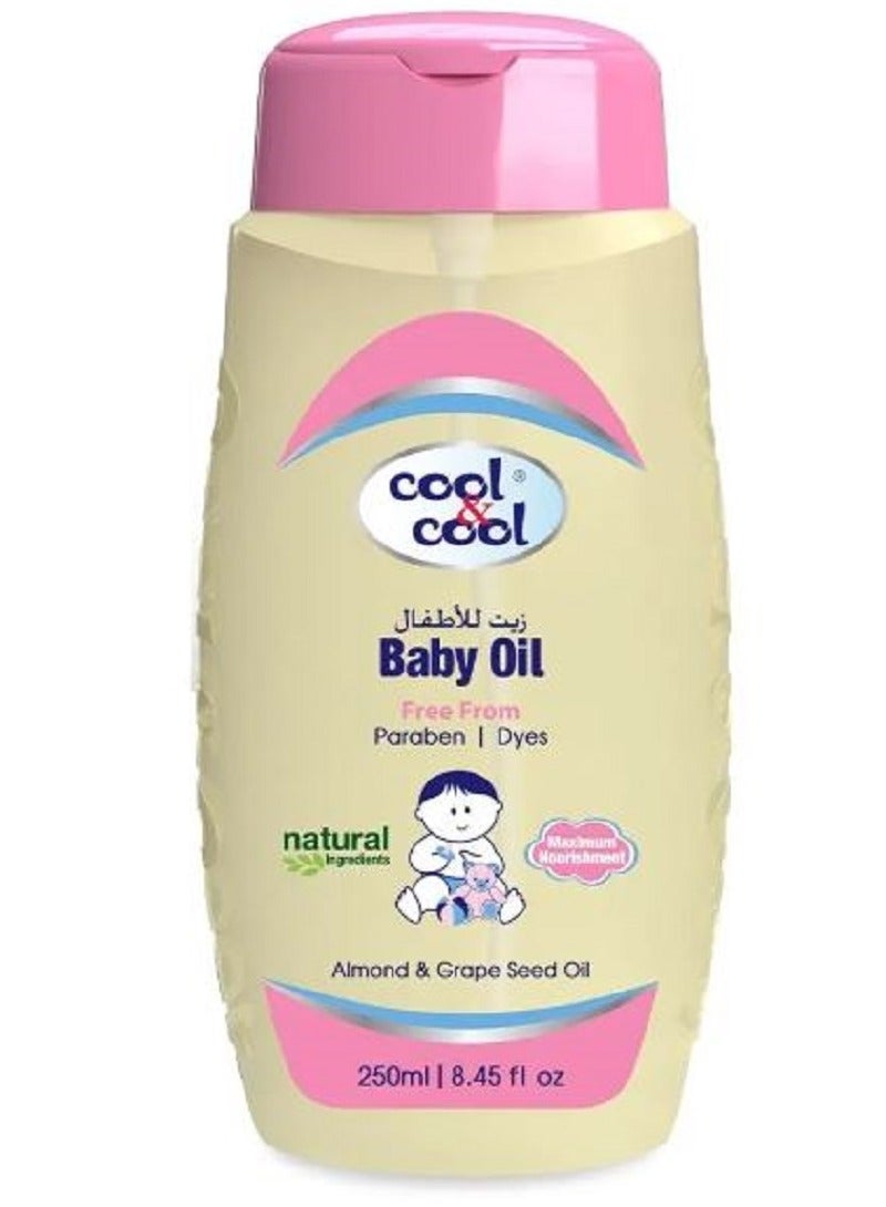 Cool & Cool Baby oil 250 ml - Image 1