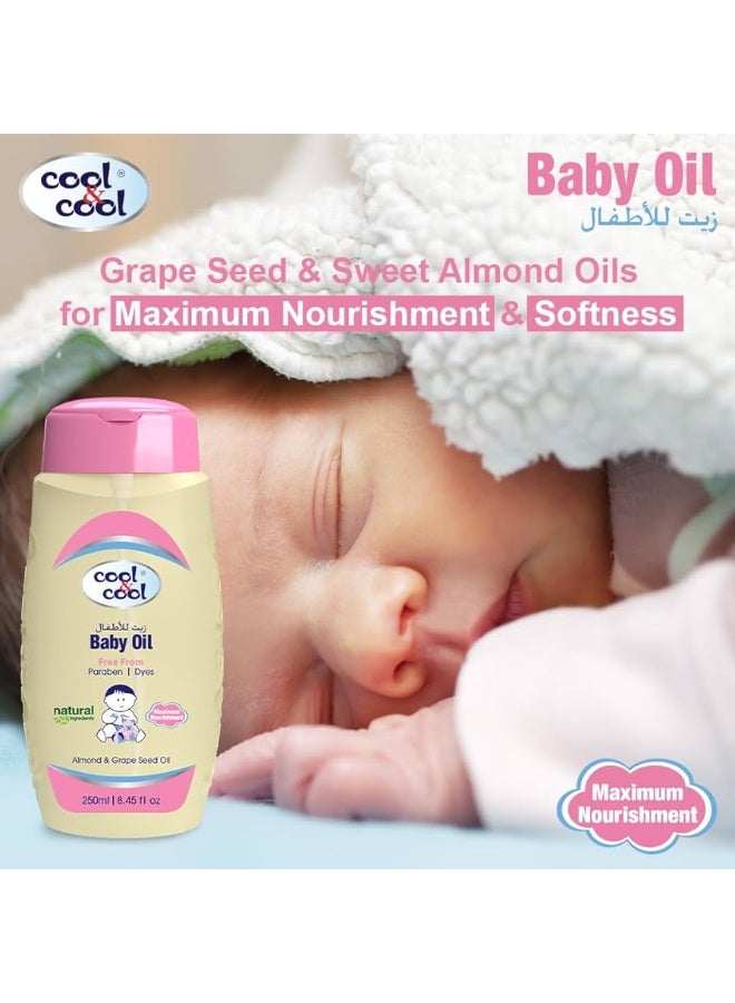Cool & Cool Baby oil 250 ml - Image 3