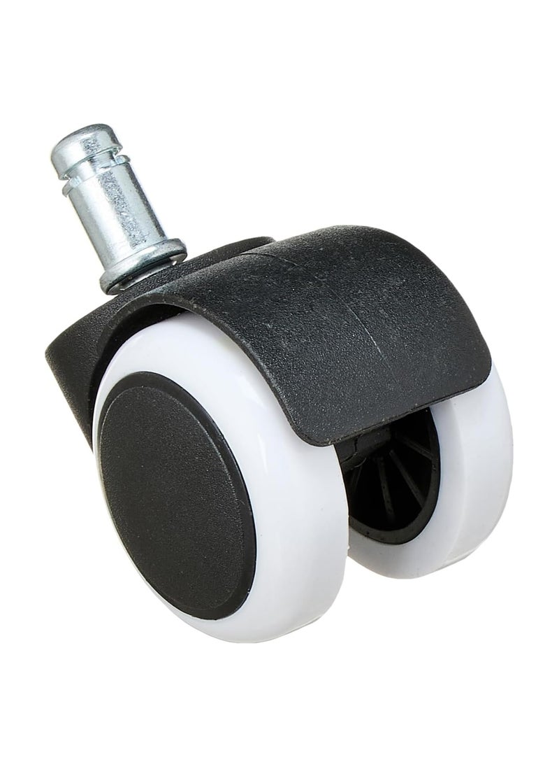 5-Piece Swivel Chair Casters for Soft Floors