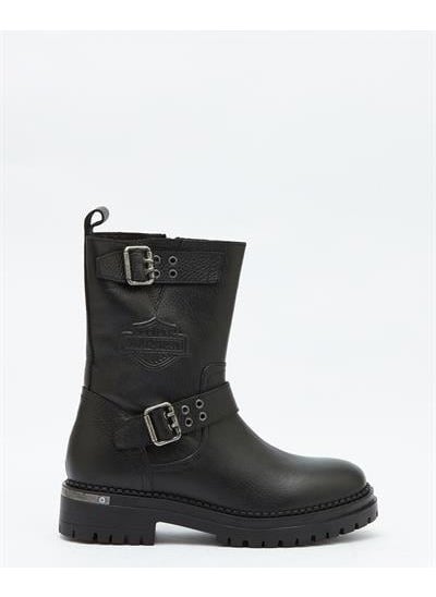 HARLEY DAVIDSON Uptown Women's Black Leather Boots  - Image 1