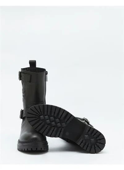 HARLEY DAVIDSON Uptown Women's Black Leather Boots