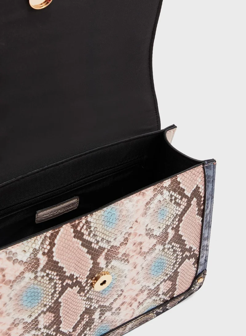 CALL IT SPRING Starlitt Belted Flap Over Crossbody