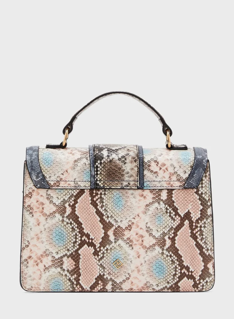 CALL IT SPRING Starlitt Belted Flap Over Crossbody