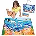 BONNYCO Giant Floor Puzzles for Kids of Sea Animals with 48 Large Pieces Jumbo Puzzle 362 x 244 in Gifts for Boys and Girls Educational Kids Toys Ages 28 - Image 2