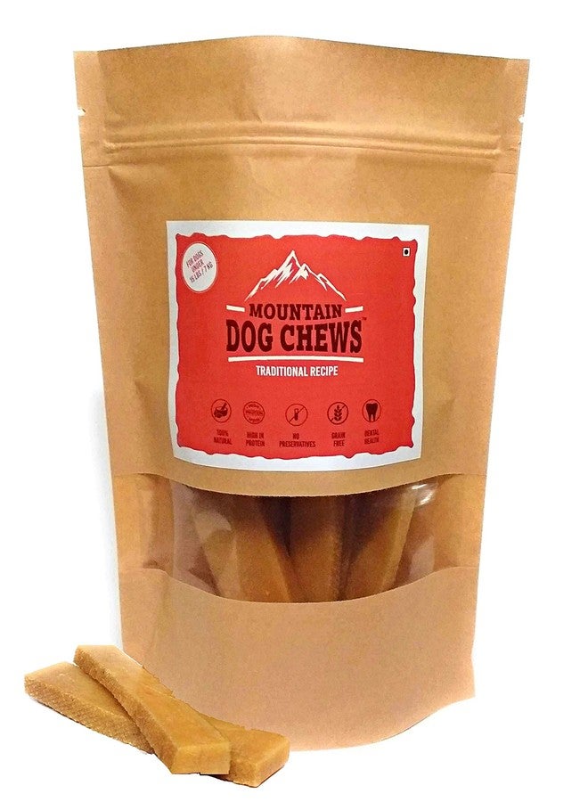 Chewers Mountain Dog Chew, 100% Natural Himalayan Yak Milk Bone, Healthy Calcium Treat for Puppies, 70 GMS - Image 1