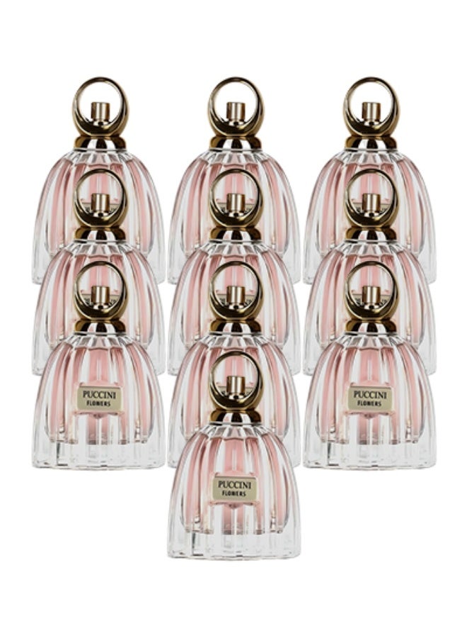 بوشيني 10 قطع عطر بوتشيني فلاورز باريس للنساء 100 مل - Image 1
