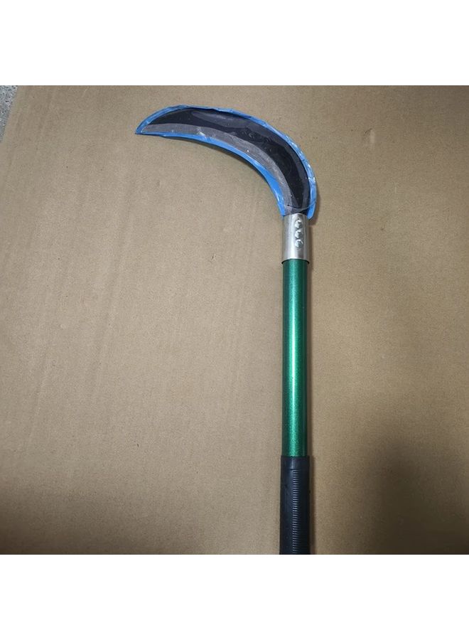 Extended Handle Crescent Sickle Heavy Duty Manganese Steel Manual Weed Cutter Garden Tool - Image 5