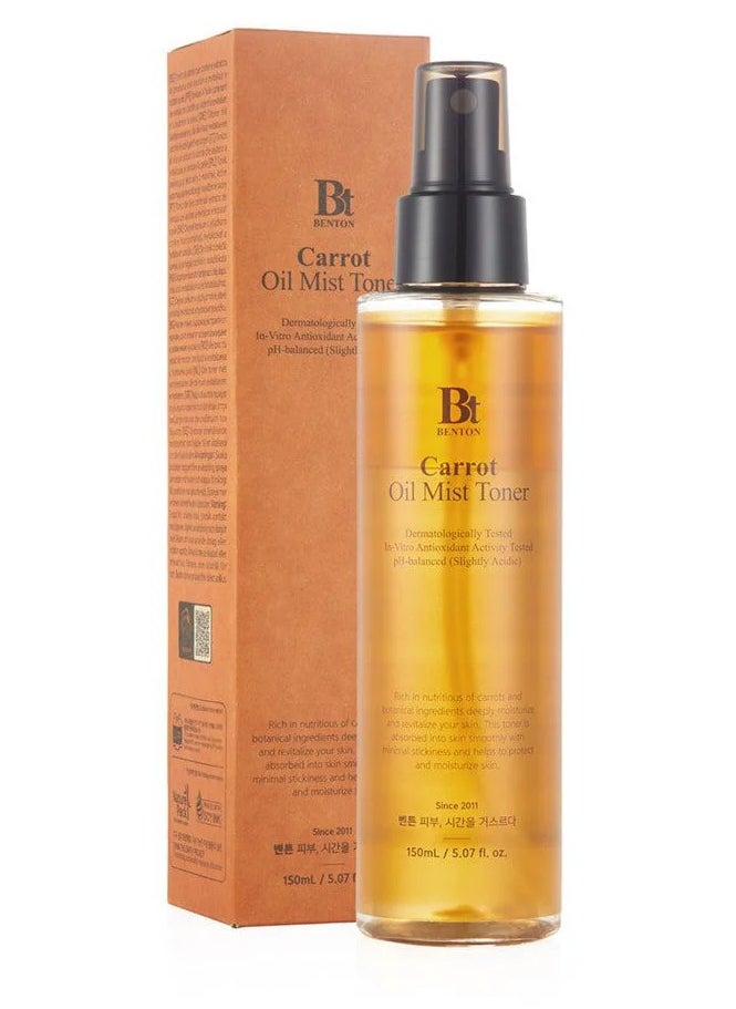 Benton BENTON Carrot Oil Mist Toner 150ml  - Image 1